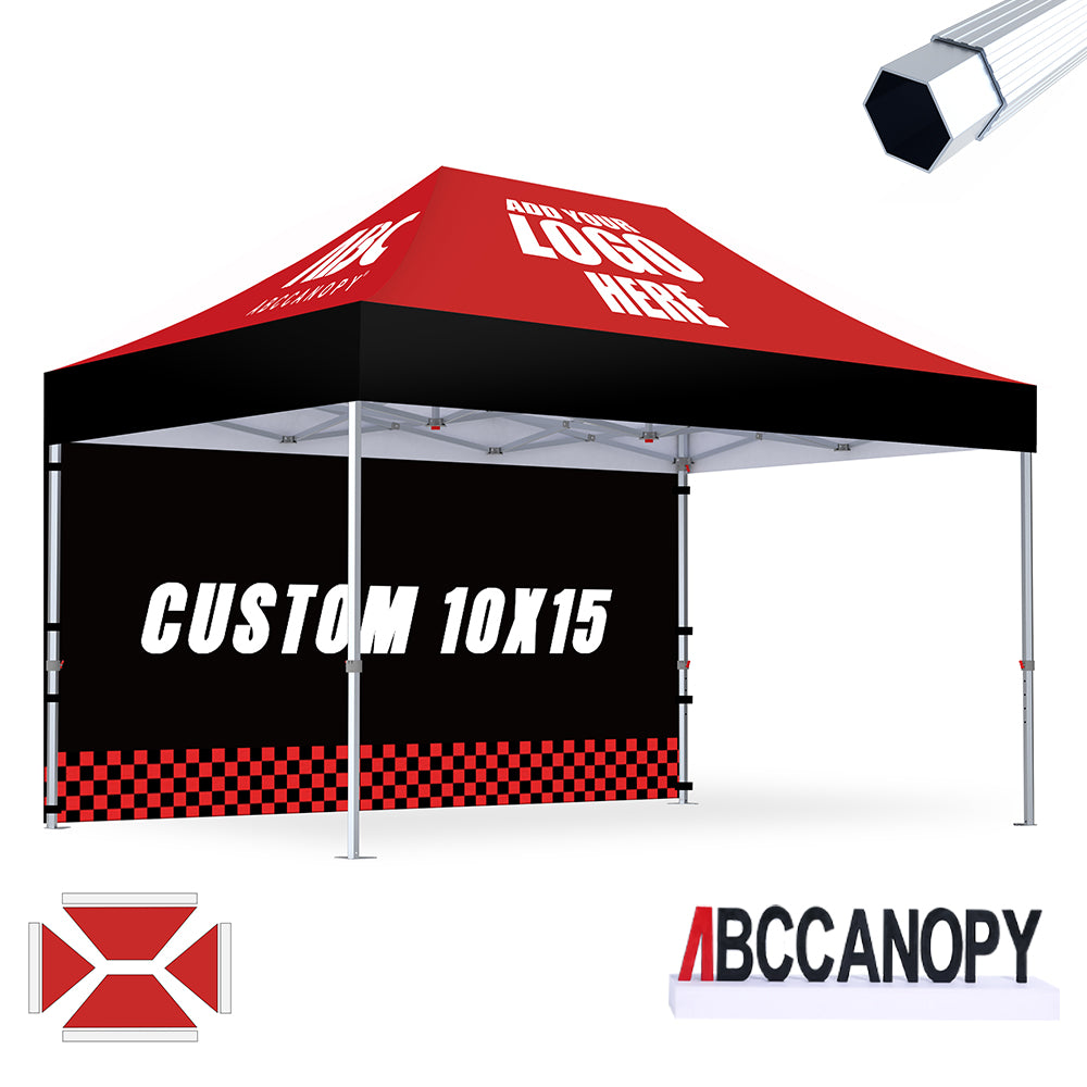S3 BenchMark Brio™ Fort Custom Aluminum Canopy 10x10, 10x15, 10x20