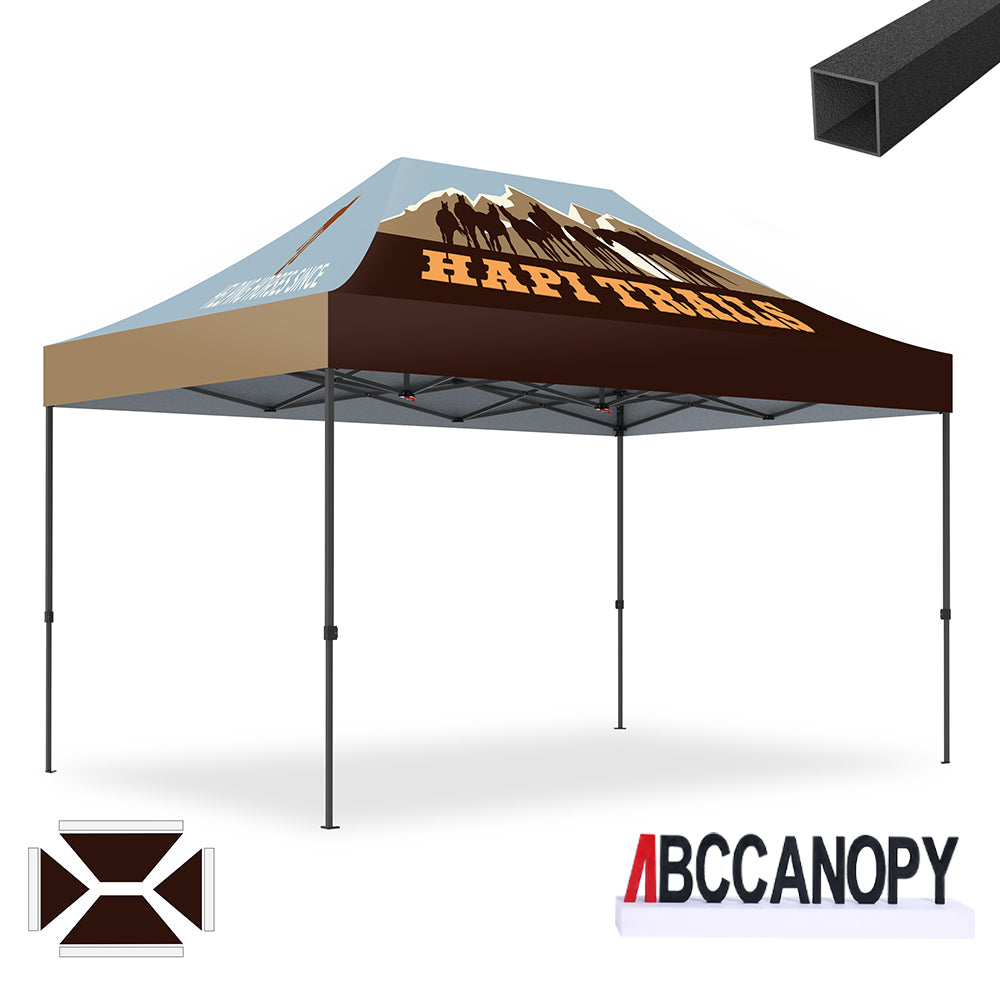 ABCCANOPY Custom Canopy Tent Pop Up Shelter (S1 Nova Base™-Lite) - 10x10, 10x15, 10x20