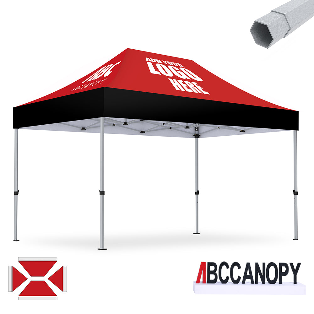 S3 BenchMark Brio™ Shield Custom Aluminum Canopy 10x10, 10x15, 10x20