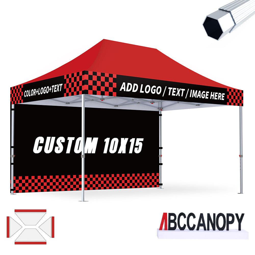 S3 BenchMark Brio™ Fort Custom Aluminum Canopy 10x10, 10x15, 10x20