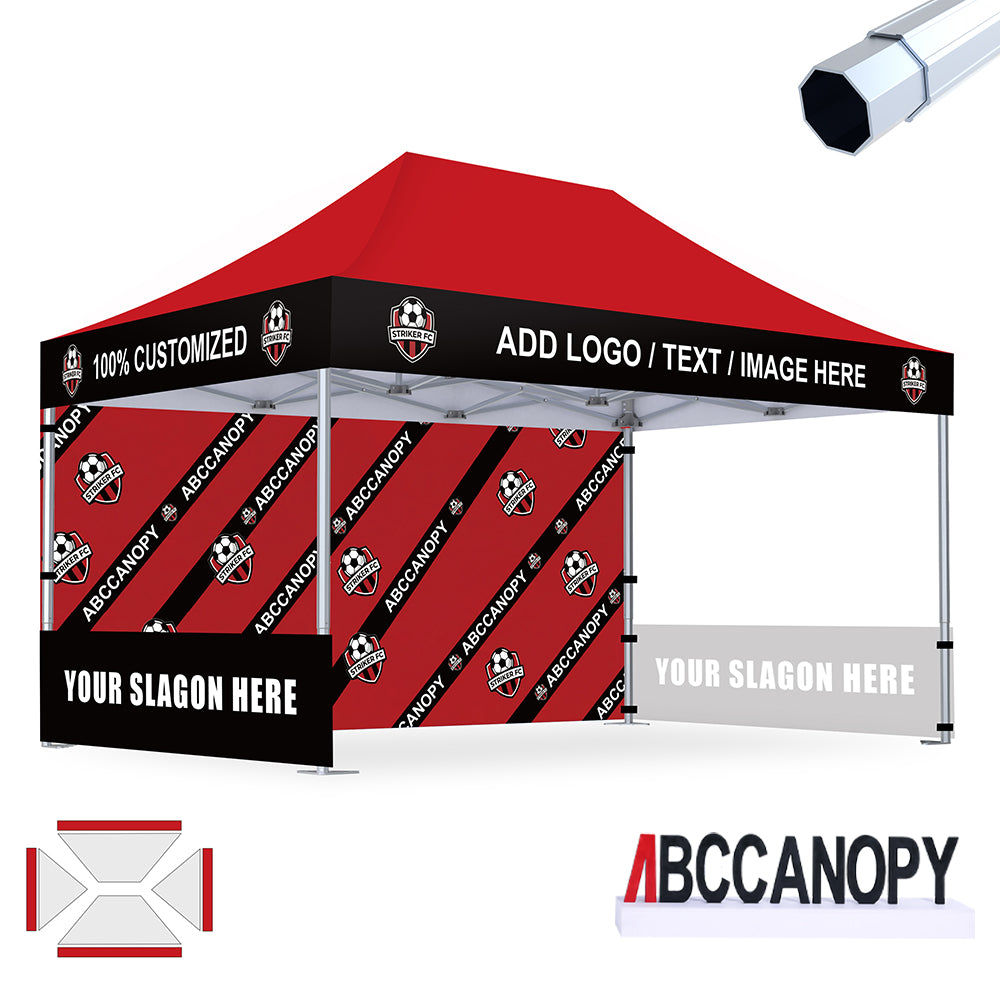 ABCCANOPY 10x15 S1/S2/S3/S4 Professional Custom Canopy Tent