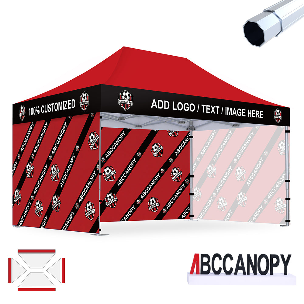 ABCCANOPY 10x15 S1/S2/S3/S4 Professional Custom Canopy Tent