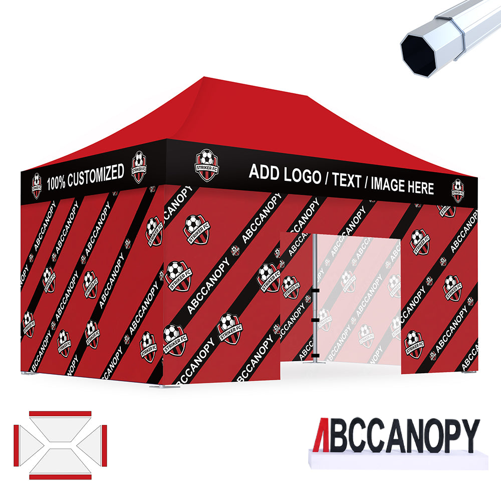 ABCCANOPY 10x15 S1/S2/S3/S4 Professional Custom Canopy Tent