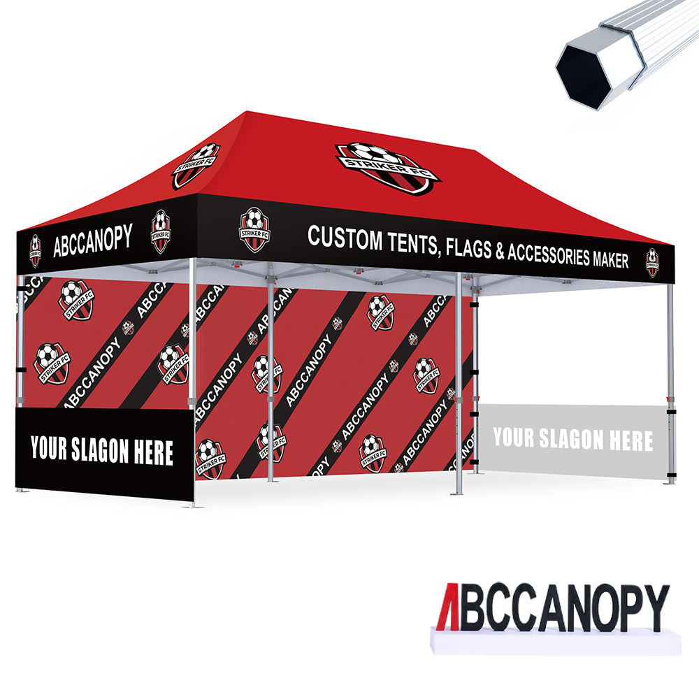 ABCCANOPY 10x20 S1/S2/S3/S4 Professional Custom Canopy Tent
