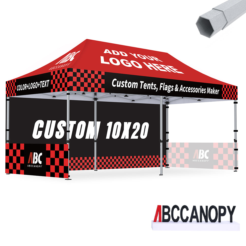 S3 BenchMark Brio™ Shield Custom Aluminum Canopy 10x10, 10x15, 10x20