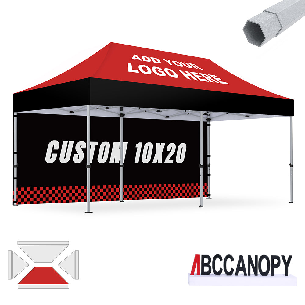 S3 BenchMark Brio™ Shield Custom Aluminum Canopy 10x10, 10x15, 10x20