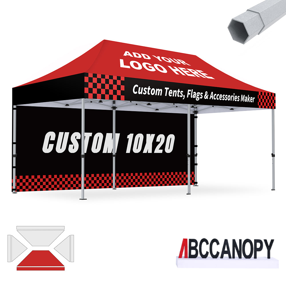 S3 BenchMark Brio™ Shield Custom Aluminum Canopy 10x10, 10x15, 10x20