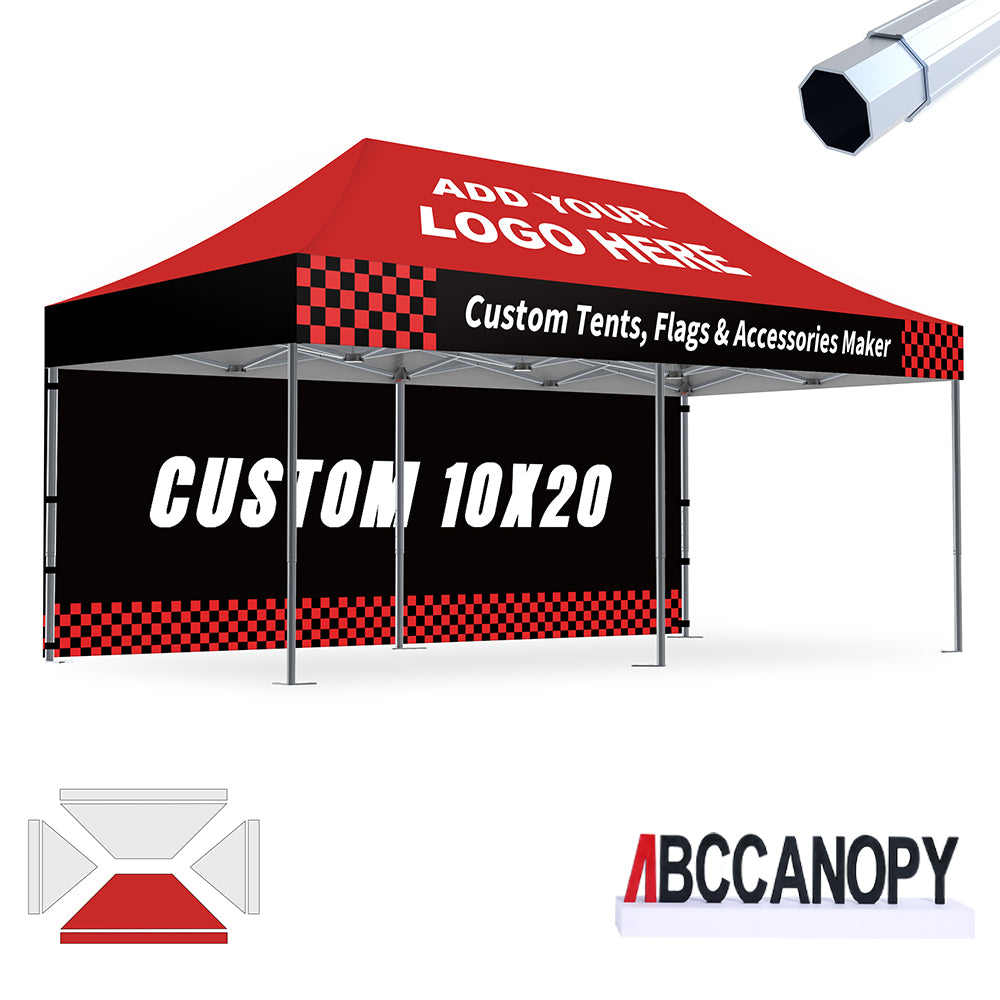ABCCANOPY 10x20 S1/S2/S3/S4 Professional Custom Canopy Tent