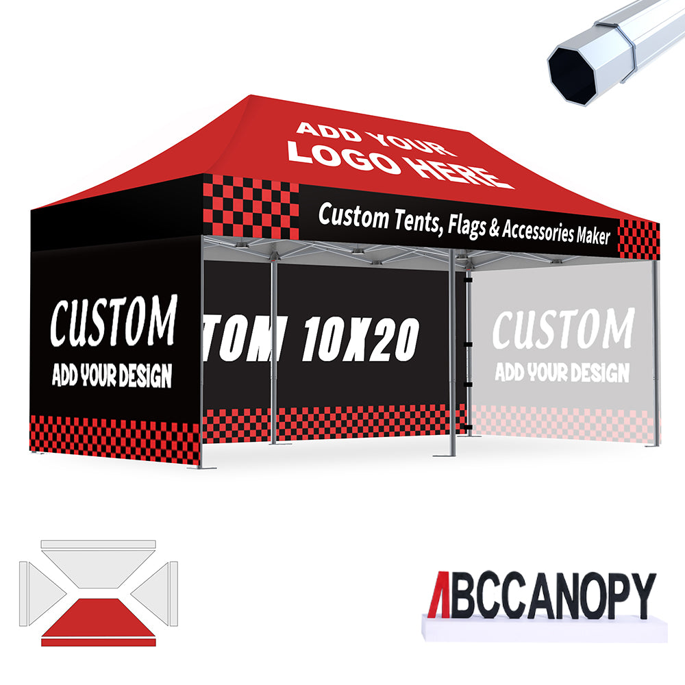 ABCCANOPY 10x20 S1/S2/S3/S4 Professional Custom Canopy Tent