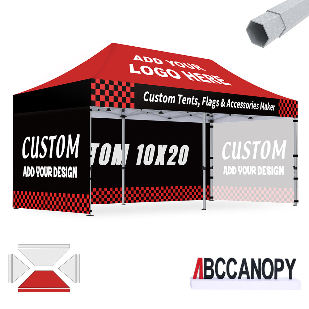 S3 BenchMark Brio™ Shield Custom Aluminum Canopy 10x10, 10x15, 10x20