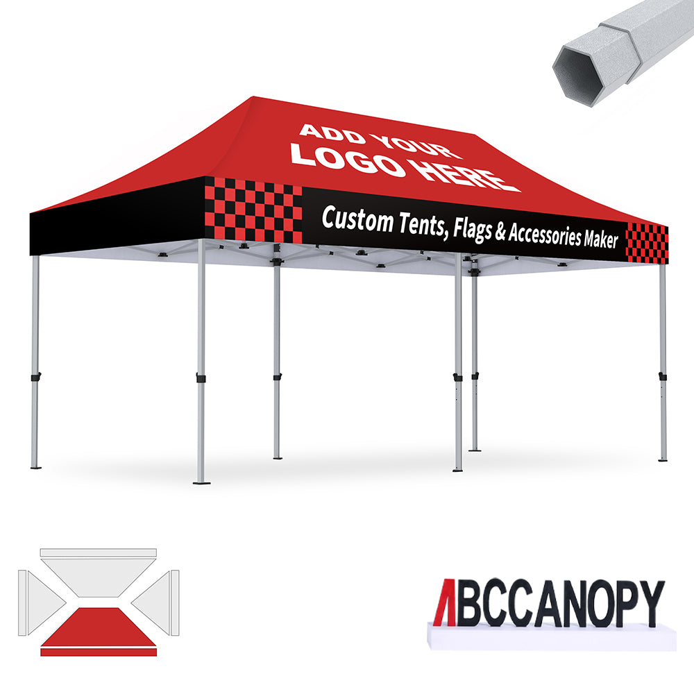 S3 BenchMark Brio™ Shield Custom Aluminum Canopy 10x10, 10x15, 10x20