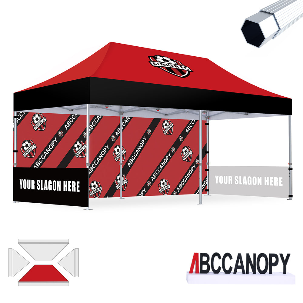 ABCCANOPY 10x20 S1/S2/S3/S4 Professional Custom Canopy Tent