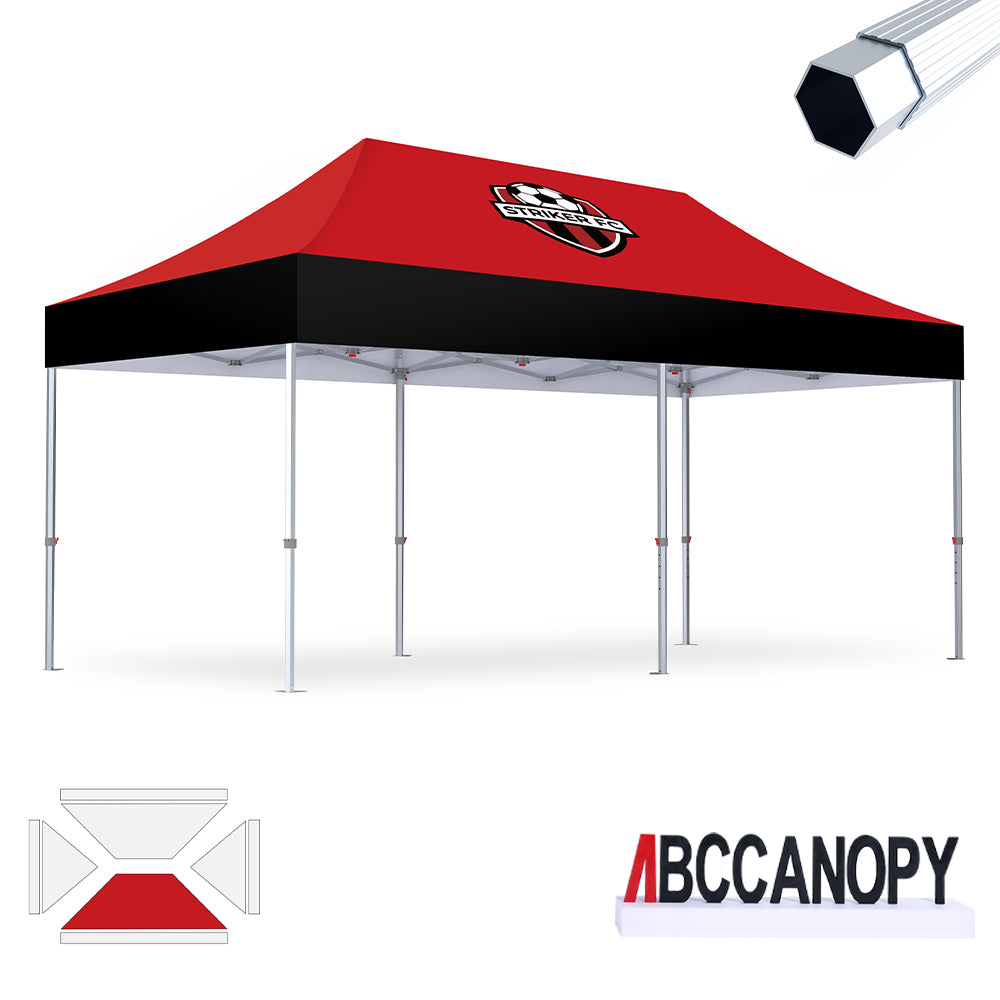 S3 BenchMark Brio™ Fort Custom Aluminum Canopy 10x10, 10x15, 10x20
