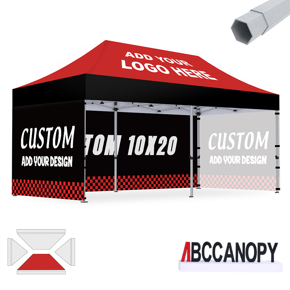 S3 BenchMark Brio™ Shield Custom Aluminum Canopy 10x10, 10x15, 10x20