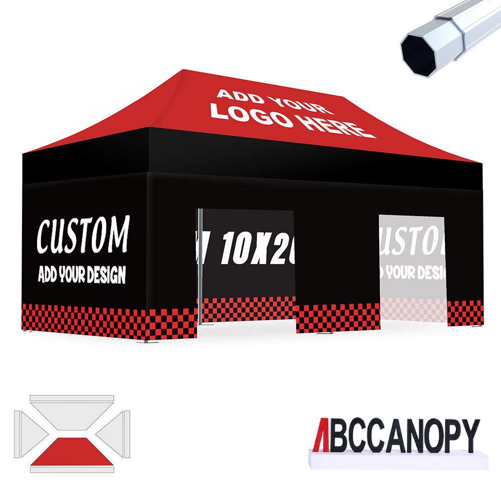 ABCCANOPY 10x20 S1/S2/S3/S4 Professional Custom Canopy Tent