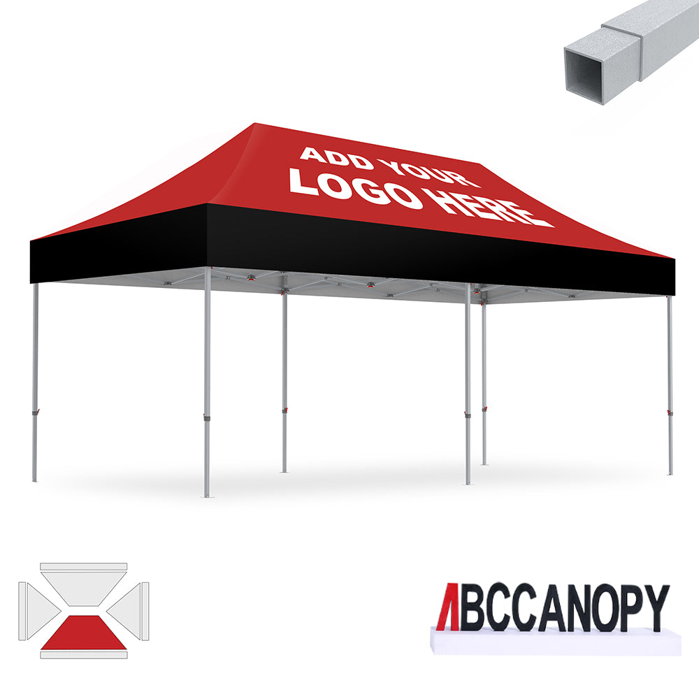 S2 Crux Start™-Core Custom Canopy Tent Square Tube 10x10, 10x15, 10x20