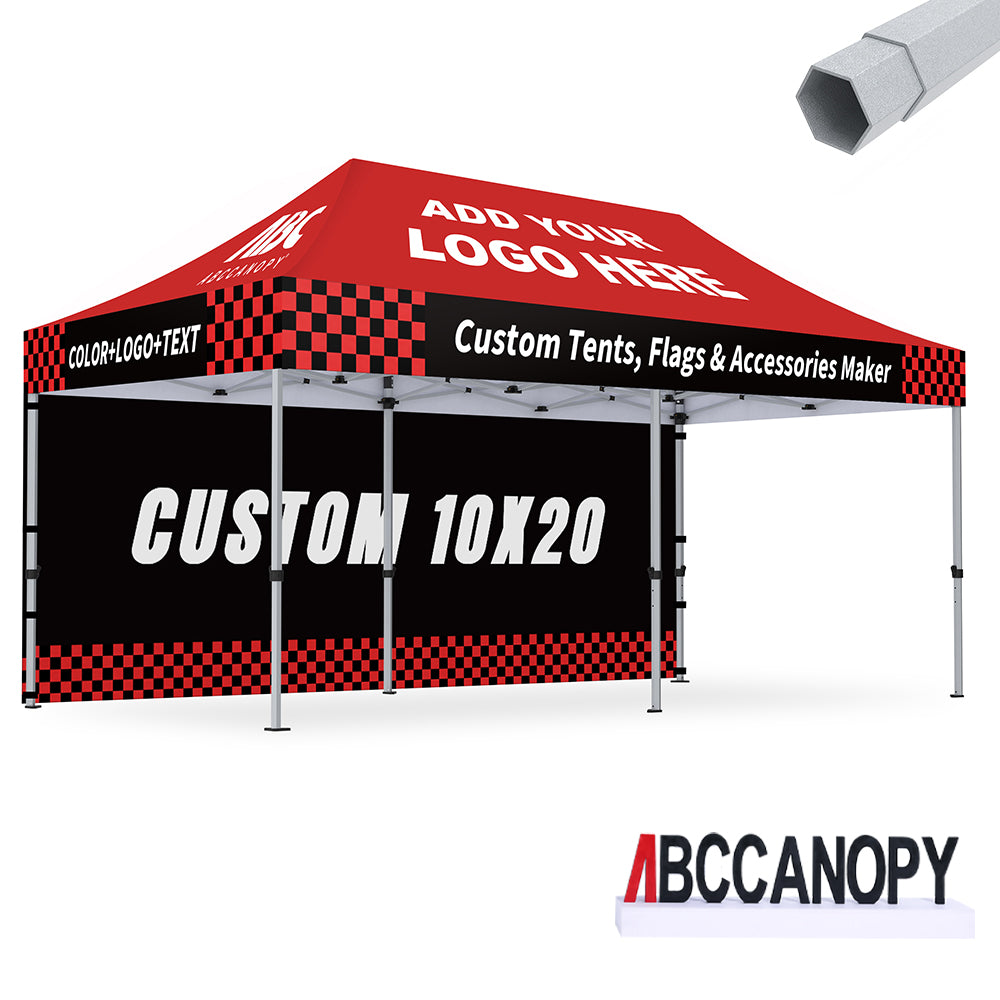 S3 BenchMark Brio™ Shield Custom Aluminum Canopy 10x10, 10x15, 10x20