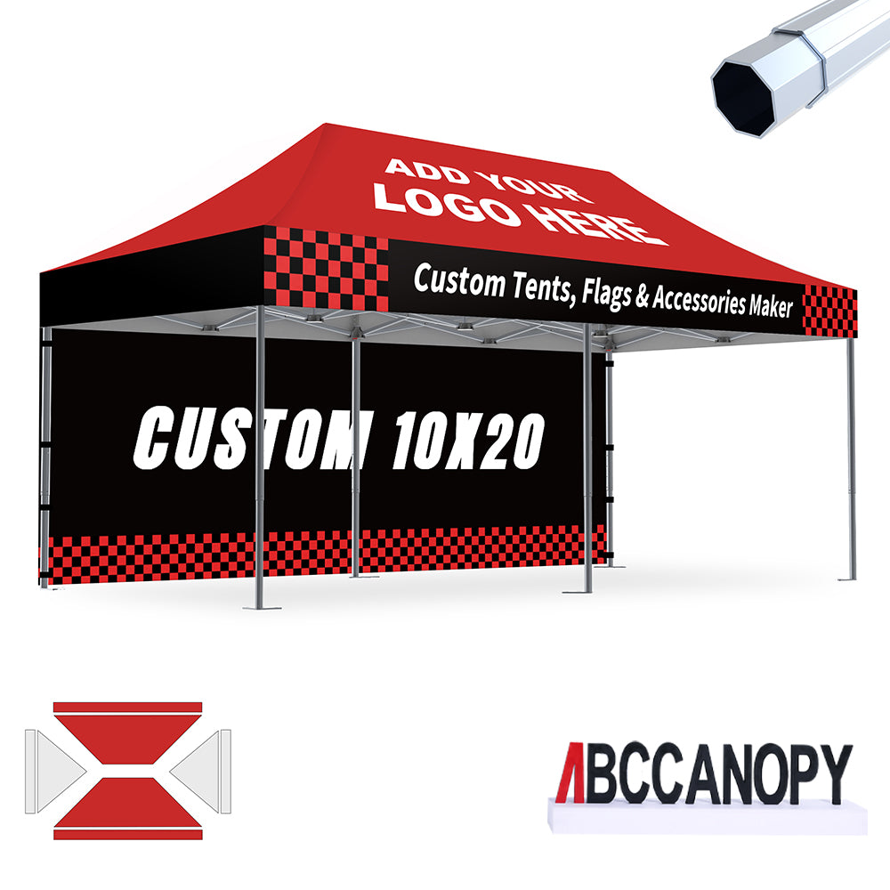 ABCCANOPY 10x20 S1/S2/S3/S4 Professional Custom Canopy Tent
