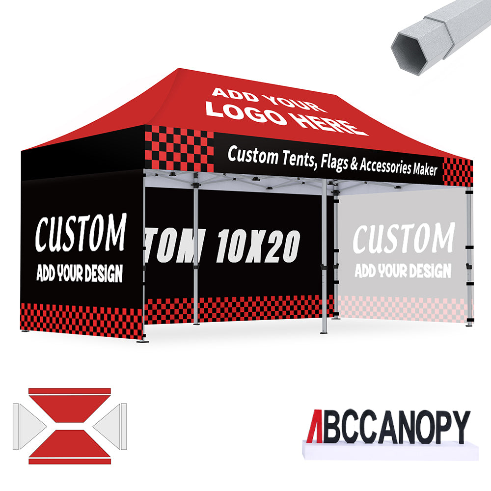 S3 BenchMark Brio™ Shield Custom Aluminum Canopy 10x10, 10x15, 10x20