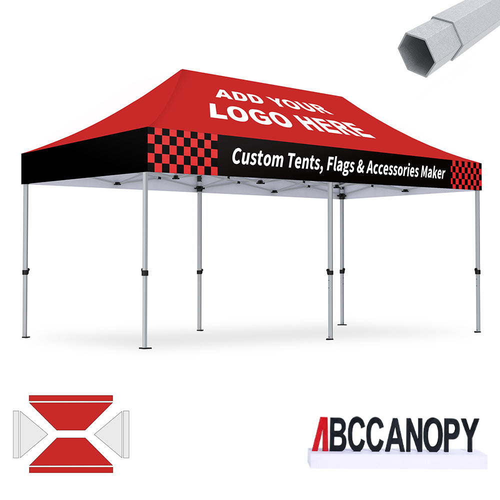 S3 BenchMark Brio™ Shield Custom Aluminum Canopy 10x10, 10x15, 10x20