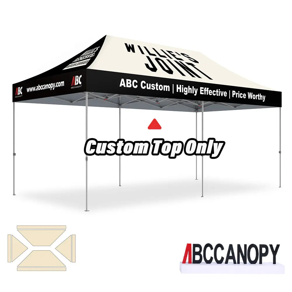 ABCCANOPY Replacement Top Cover for 8x8/10x10/10x15/10x20