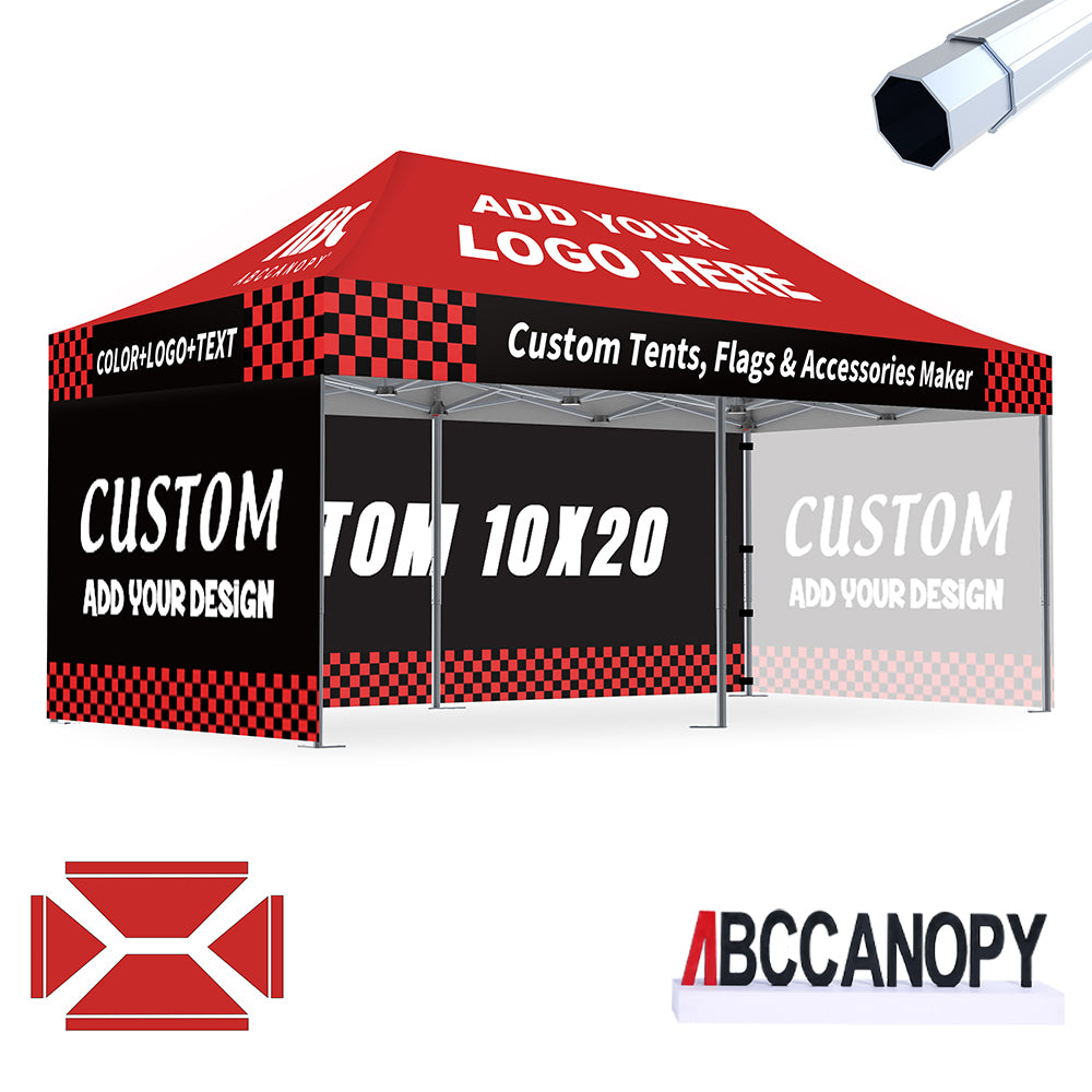ABCCANOPY 10x20 S1/S2/S3/S4 Professional Custom Canopy Tent