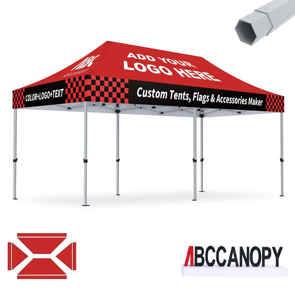 S3 BenchMark Brio™ Shield Custom Aluminum Canopy 10x10, 10x15, 10x20
