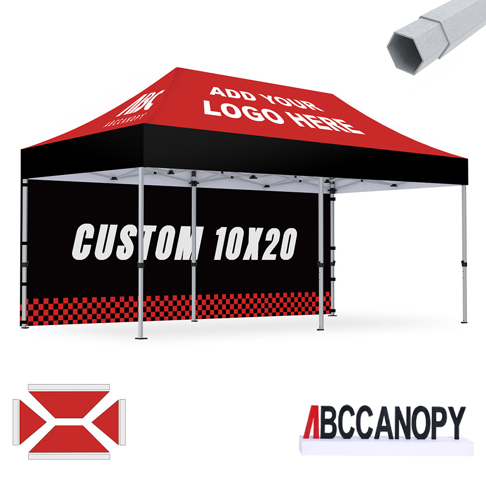 S3 BenchMark Brio™ Shield Custom Aluminum Canopy 10x10, 10x15, 10x20