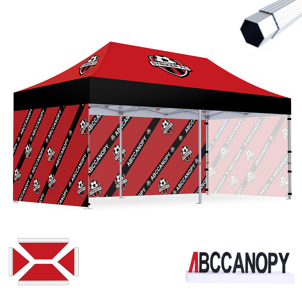 S3 BenchMark Brio™ Fort Custom Aluminum Canopy 10x10, 10x15, 10x20