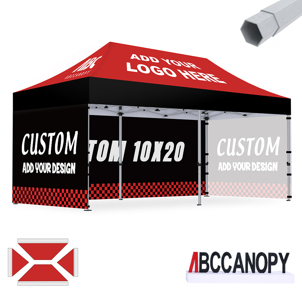 S3 BenchMark Brio™ Shield Custom Aluminum Canopy 10x10, 10x15, 10x20