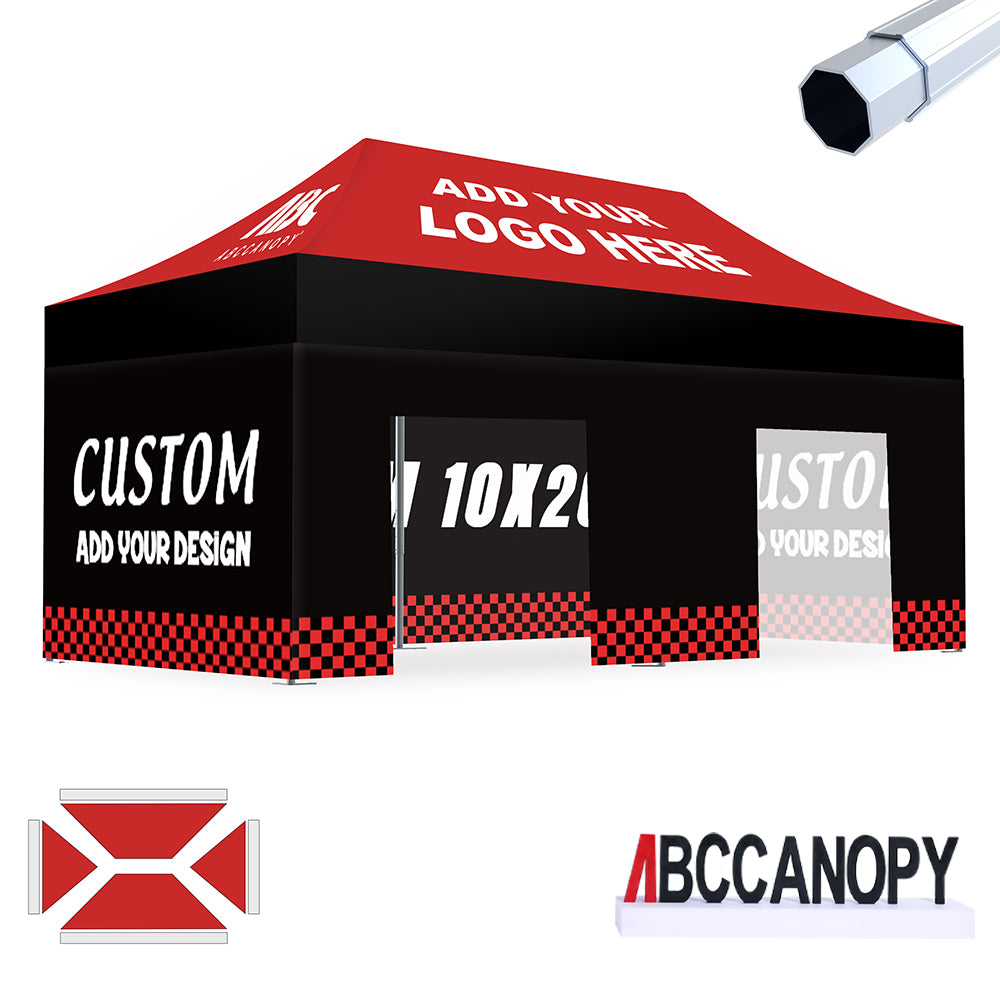 ABCCANOPY 10x20 S1/S2/S3/S4 Professional Custom Canopy Tent