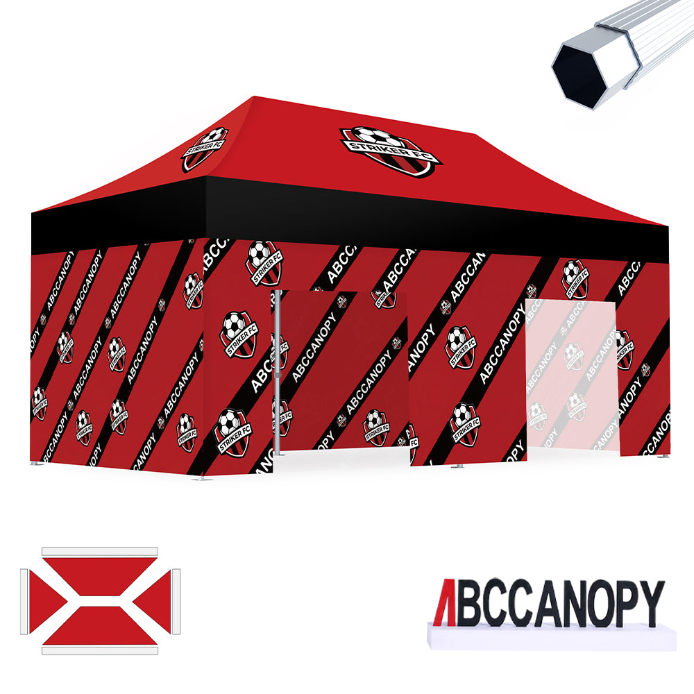 S3 BenchMark Brio™ Fort Custom Aluminum Canopy 10x10, 10x15, 10x20