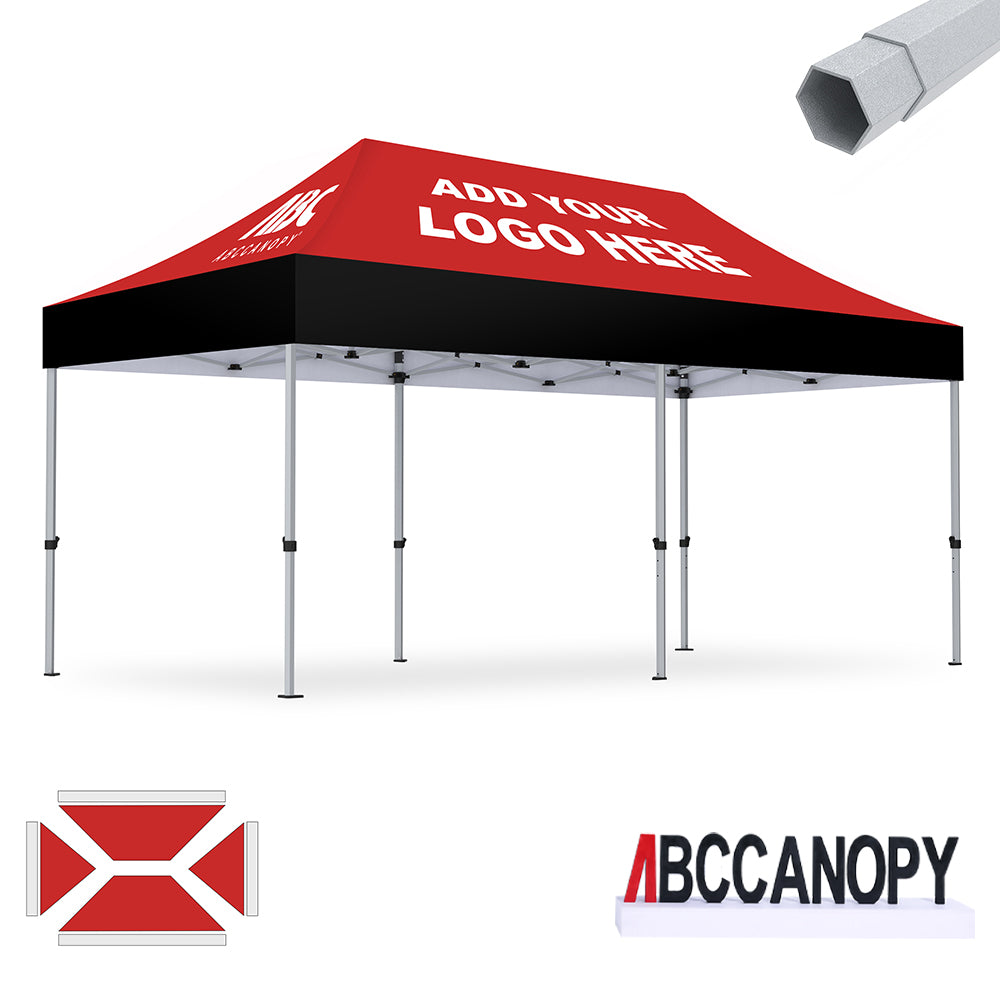 S3 BenchMark Brio™ Shield Custom Aluminum Canopy 10x10, 10x15, 10x20