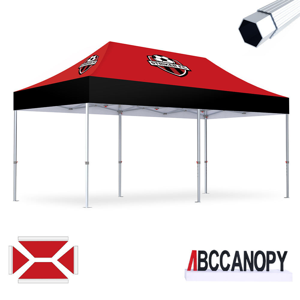 S3 BenchMark Brio™ Fort Custom Aluminum Canopy 10x10, 10x15, 10x20
