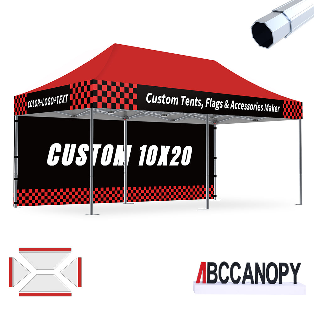 ABCCANOPY 10x20 S1/S2/S3/S4 Professional Custom Canopy Tent
