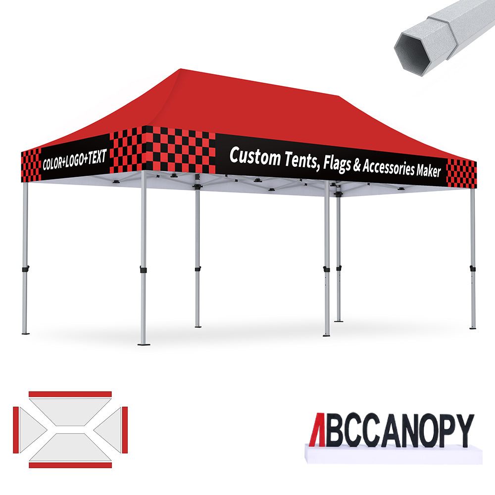 S3 BenchMark Brio™ Shield Custom Aluminum Canopy 10x10, 10x15, 10x20