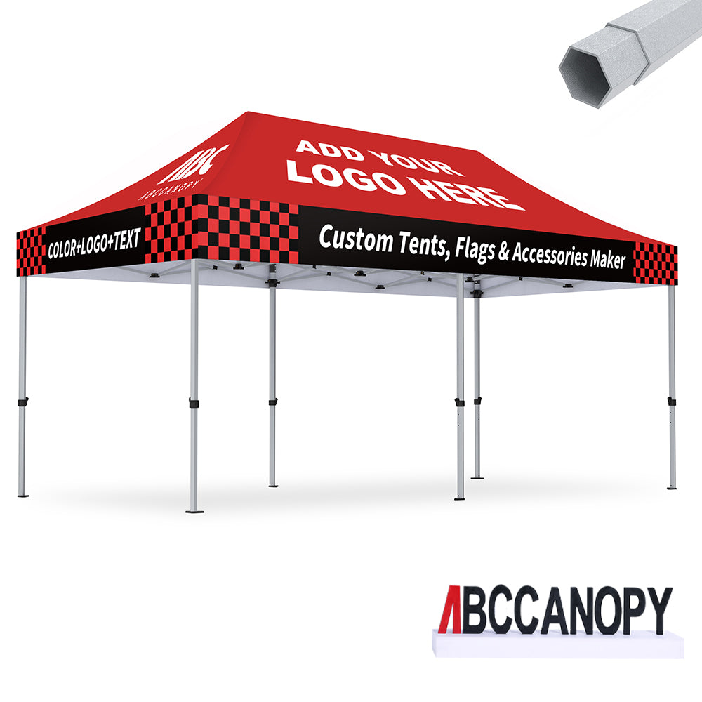 S3 BenchMark Brio™ Shield Custom Aluminum Canopy 10x10, 10x15, 10x20