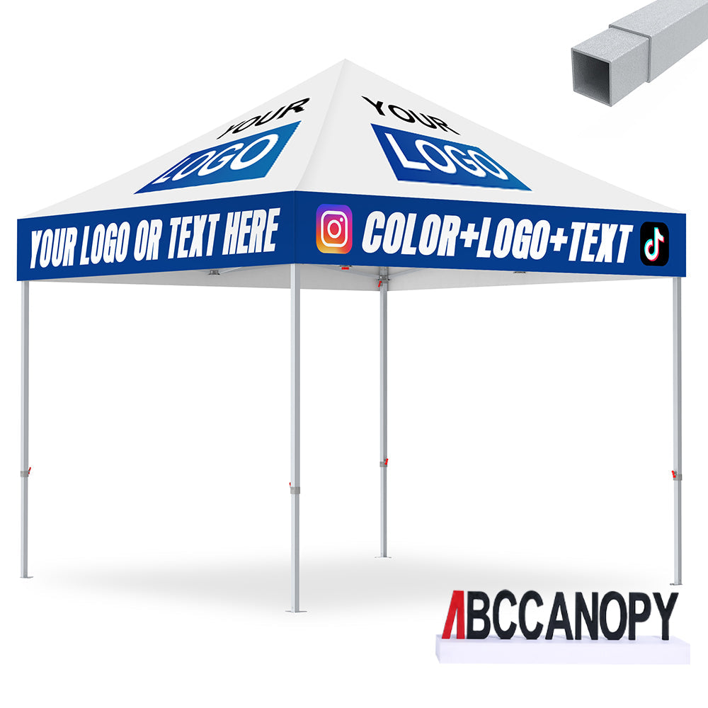 S2 Crux Start™-Core Custom Canopy Tent Square Tube 10x10, 10x15, 10x20