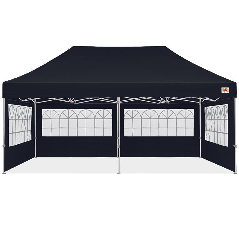 S1 Commercial Pop Up Church Canopy Tent with Window Sidewalls