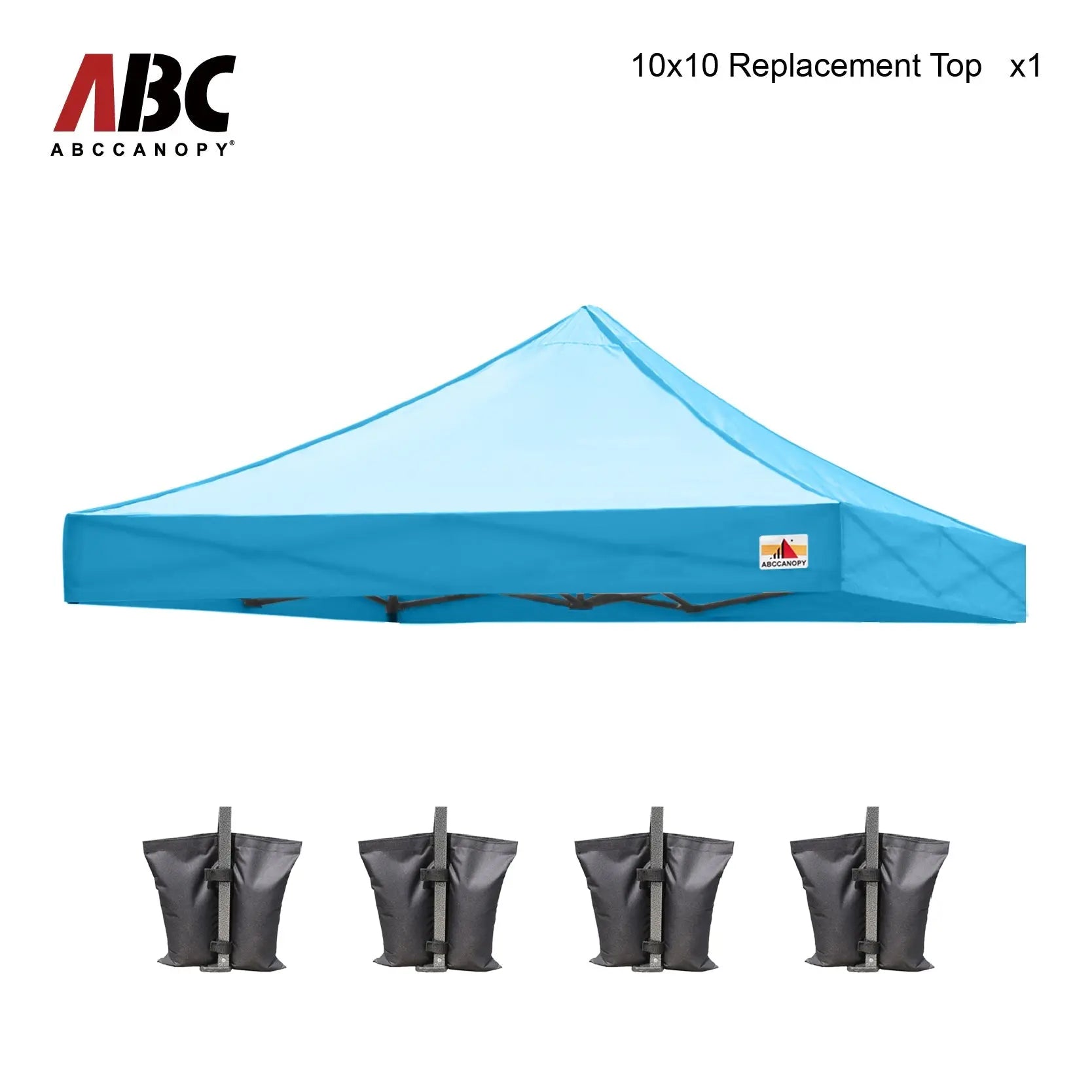 ABCCANOPY Replacement Top Cover for 8x8/10x10/10x15/10x20