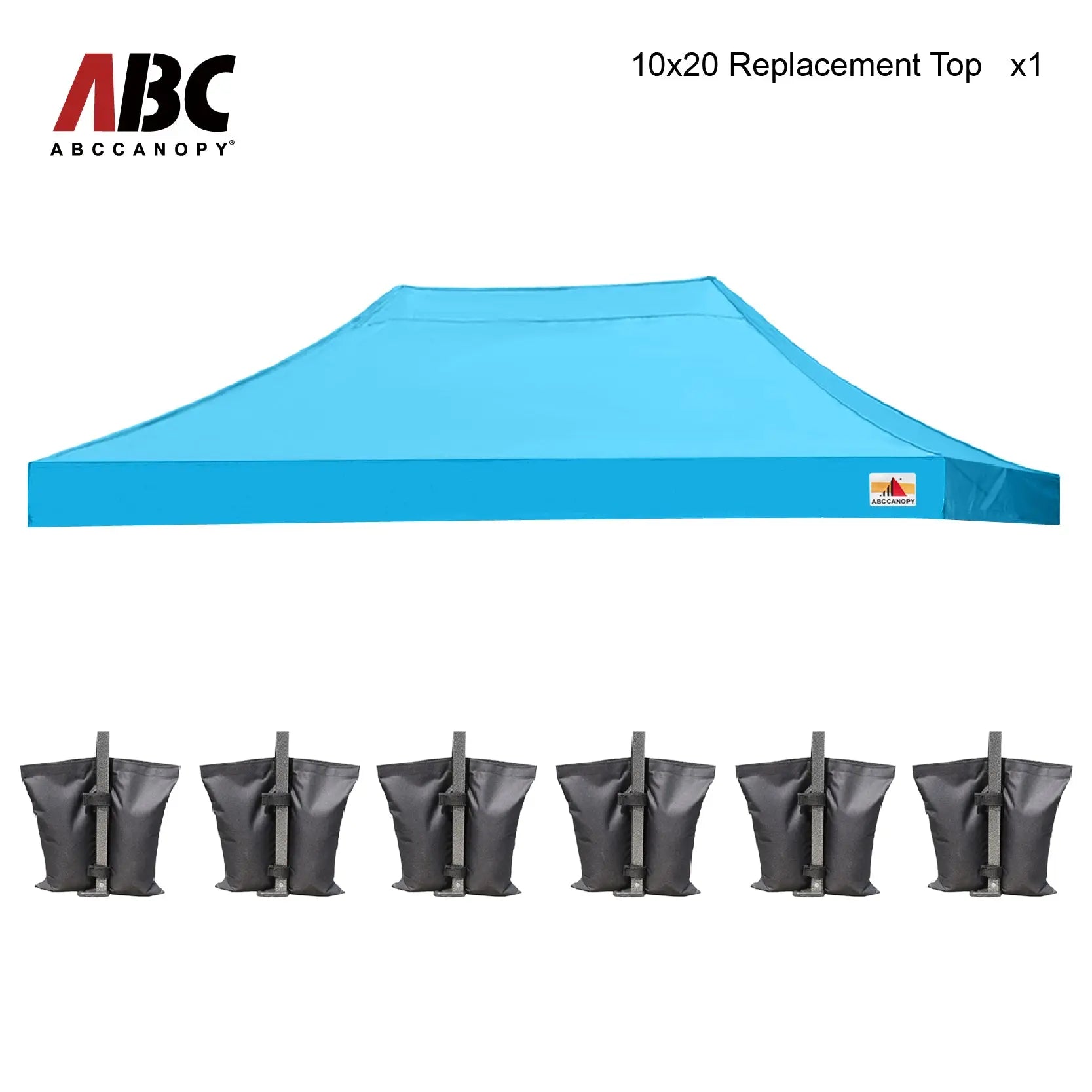 ABCCANOPY Replacement Top Cover for 8x8/10x10/10x15/10x20