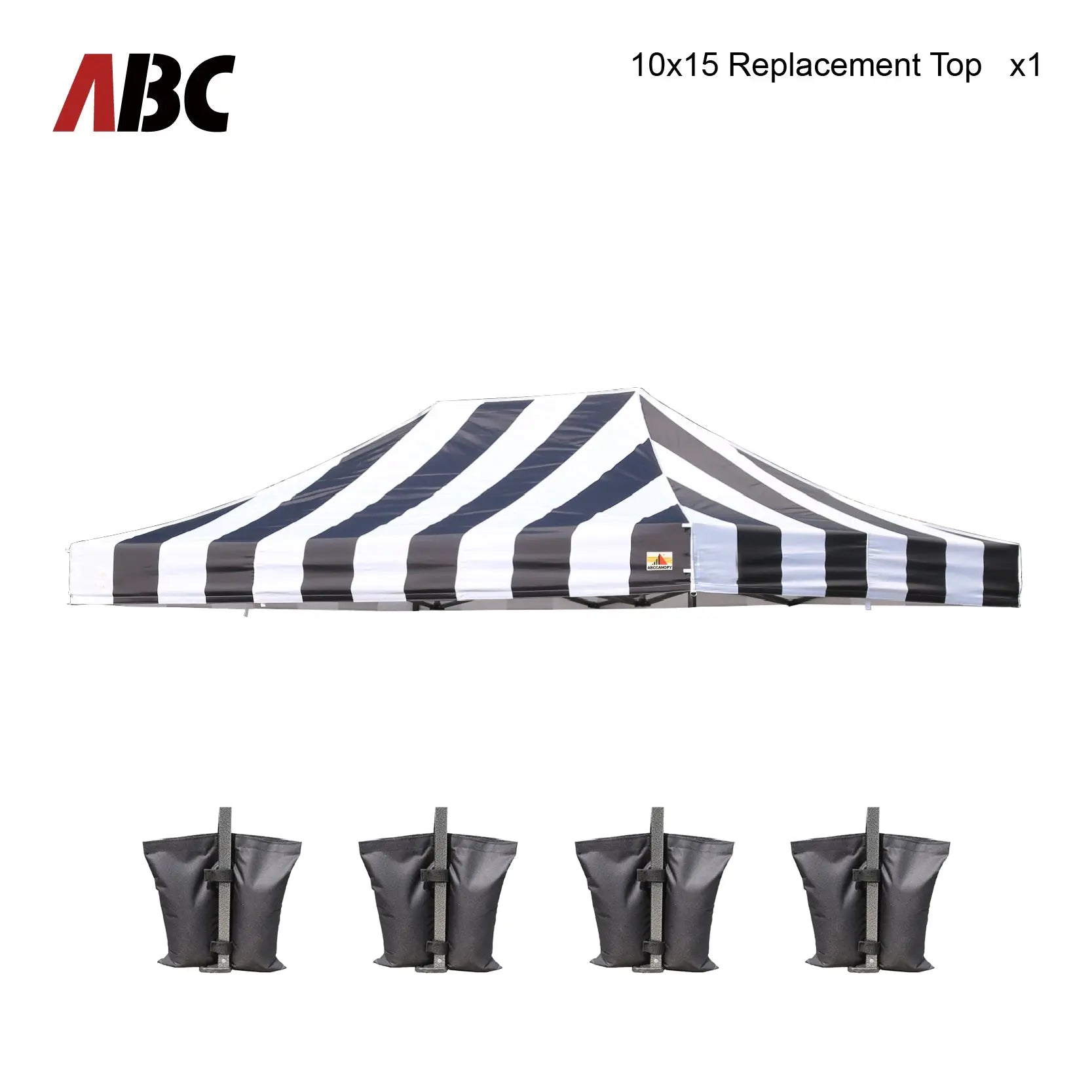ABCCANOPY Replacement Top Cover for 8x8/10x10/10x15/10x20