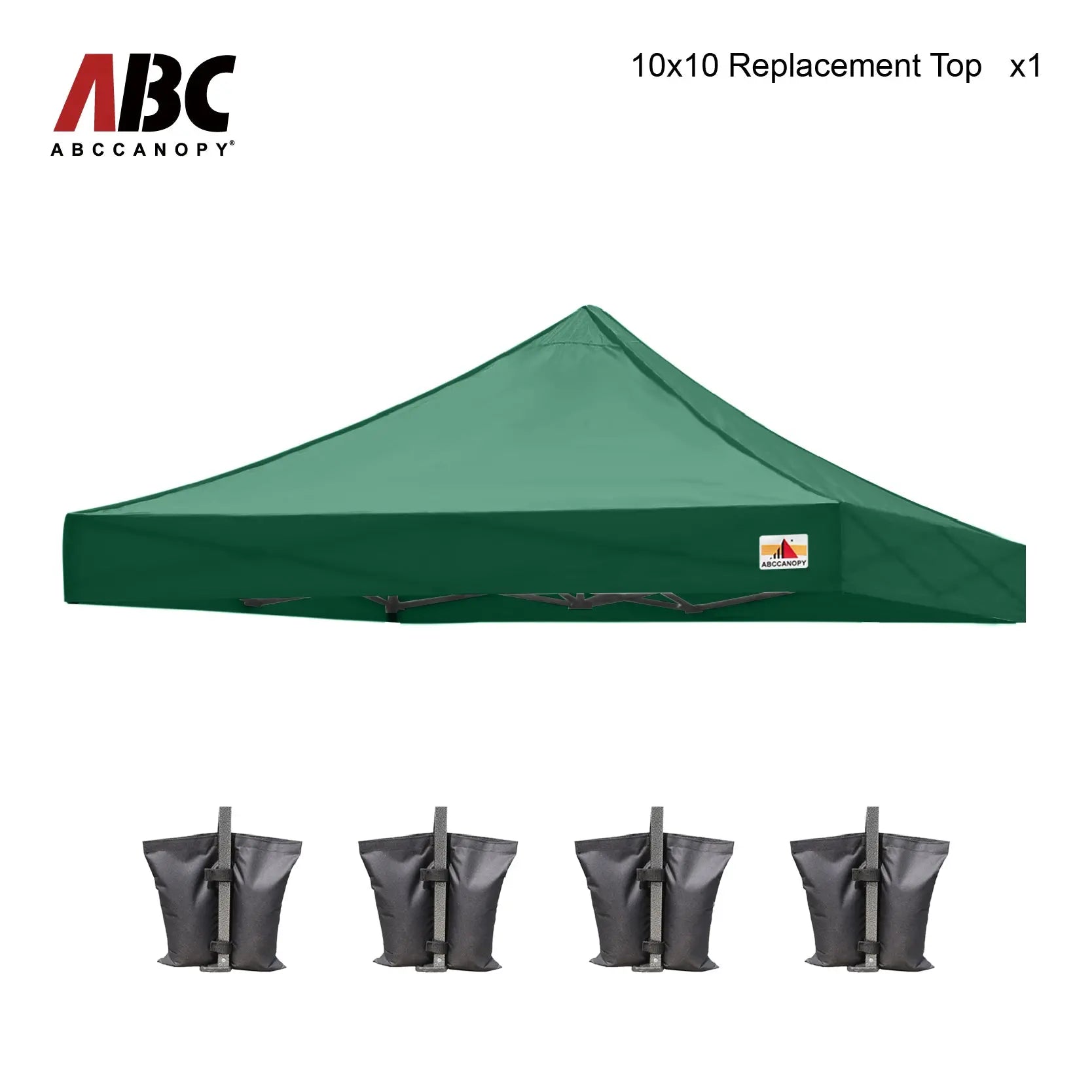 ABCCANOPY Replacement Top Cover for 8x8/10x10/10x15/10x20