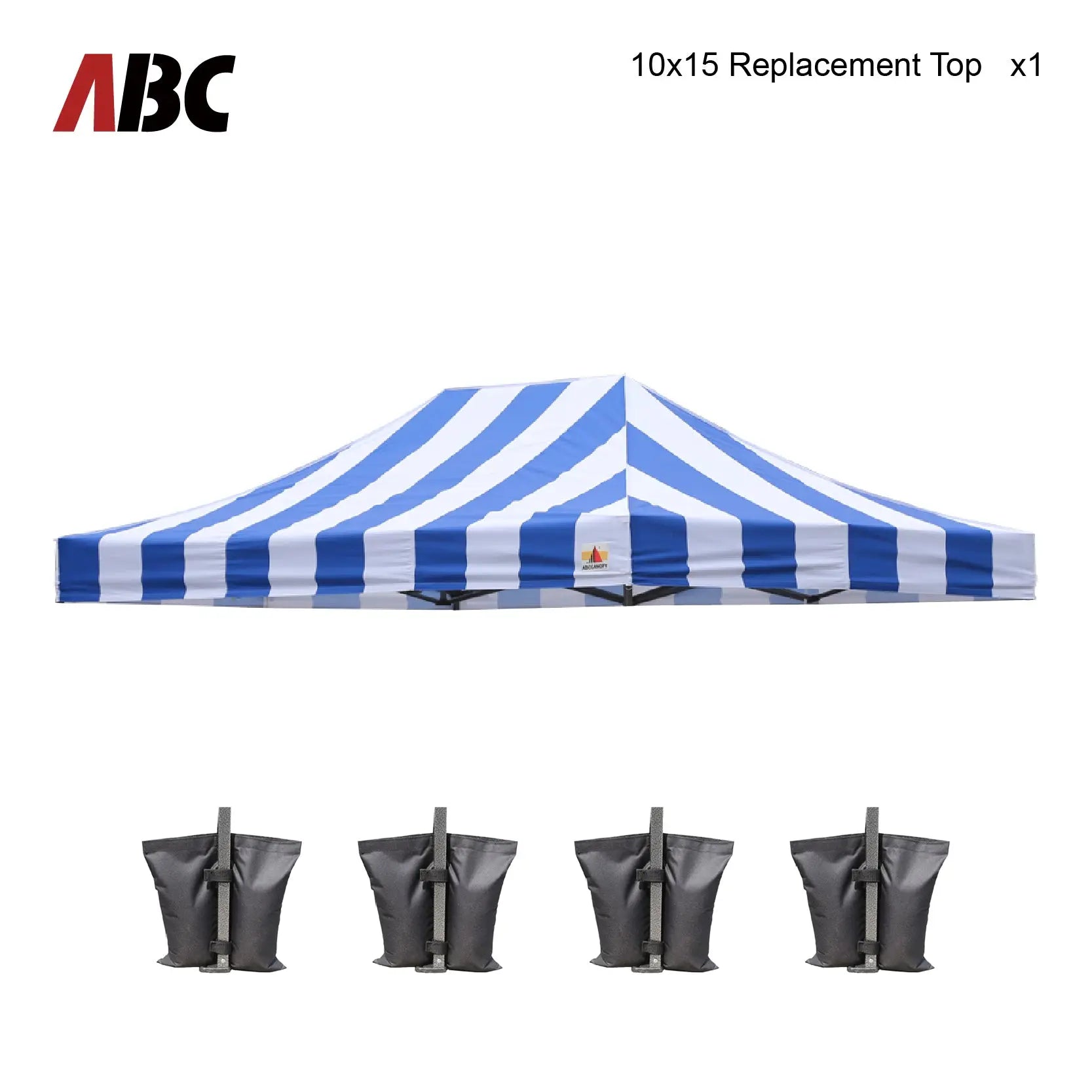 ABCCANOPY Replacement Top Cover for 8x8/10x10/10x15/10x20