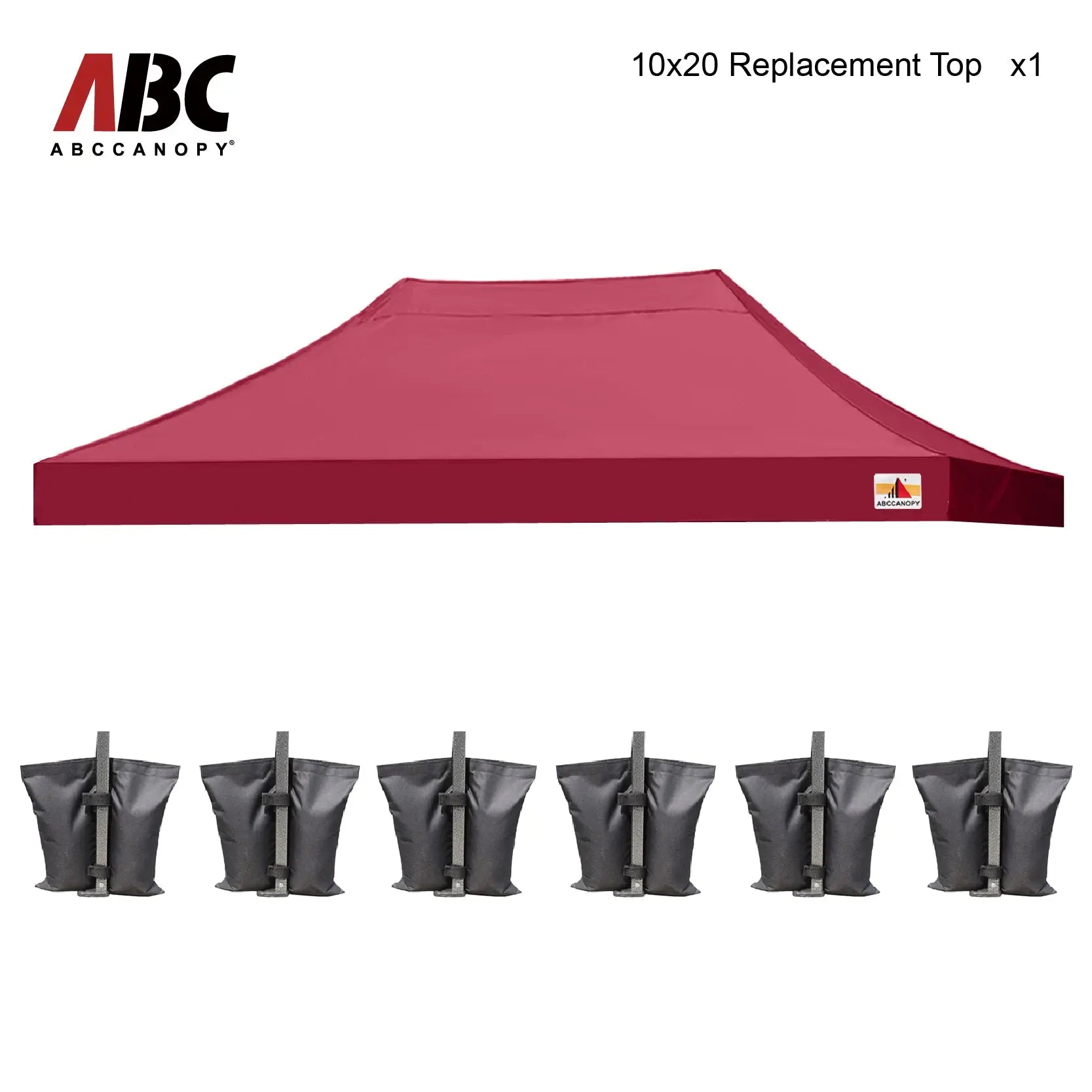 ABCCANOPY Replacement Top Cover for 8x8/10x10/10x15/10x20