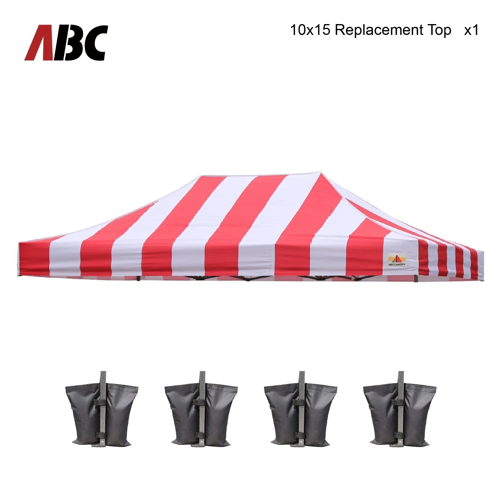 ABCCANOPY Replacement Top Cover for 8x8/10x10/10x15/10x20