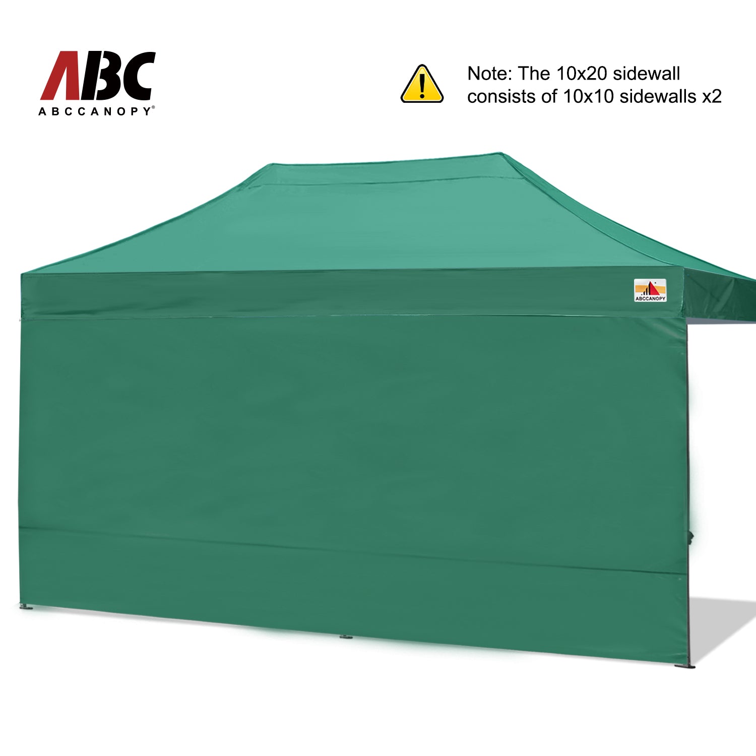 ABCCANOPY Horizontal Velcro Sidewall for 10x10/10x15/10x20 Canopy (Overseas)