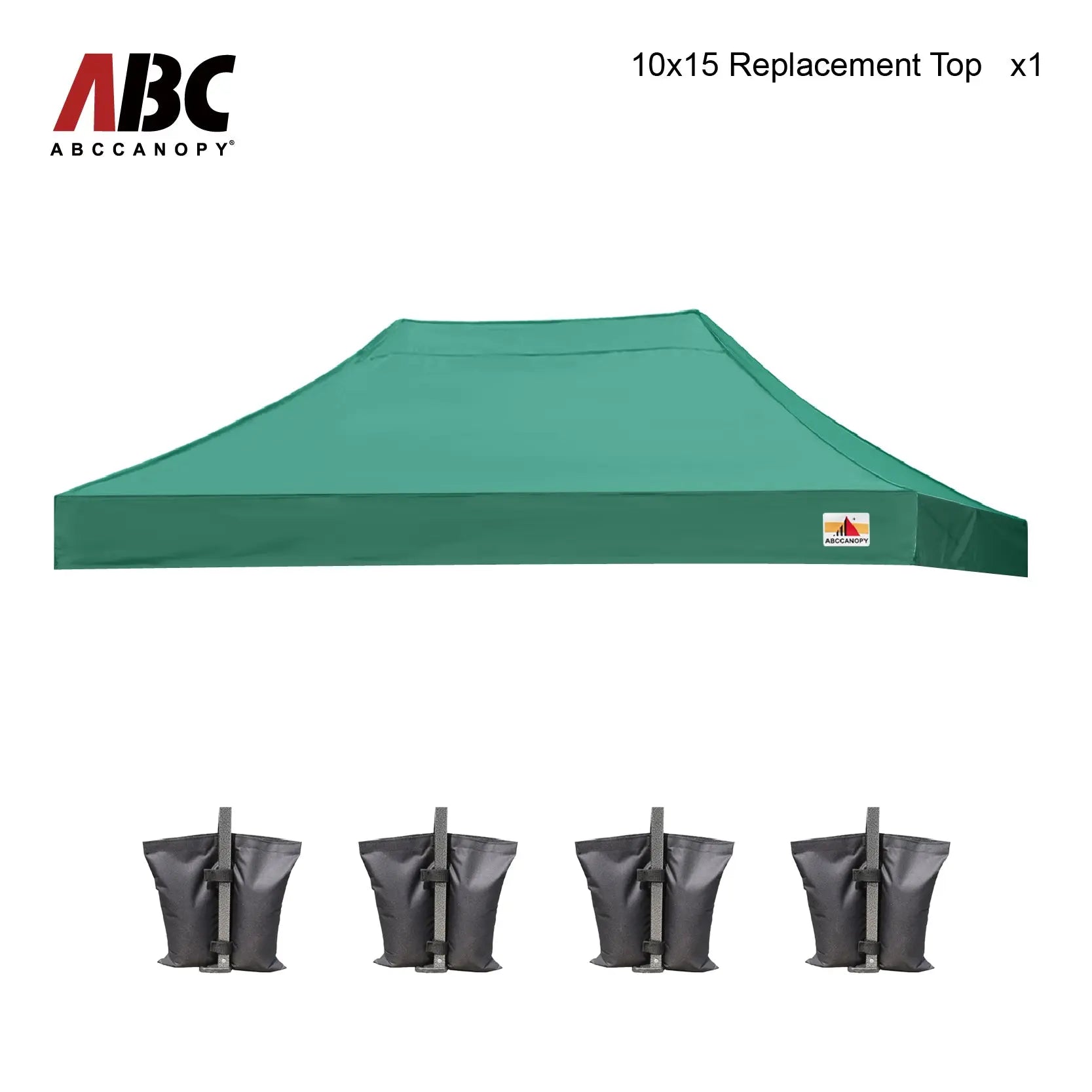 ABCCANOPY Replacement Top Cover for 8x8/10x10/10x15/10x20