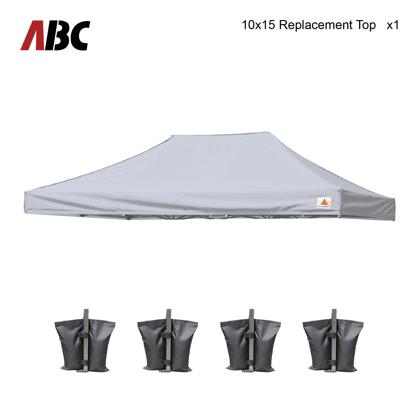 ABCCANOPY Replacement Top Cover for 8x8/10x10/10x15/10x20