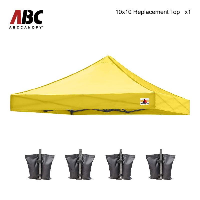 Top cover for 10x10 canopy(4 extra weight bags)